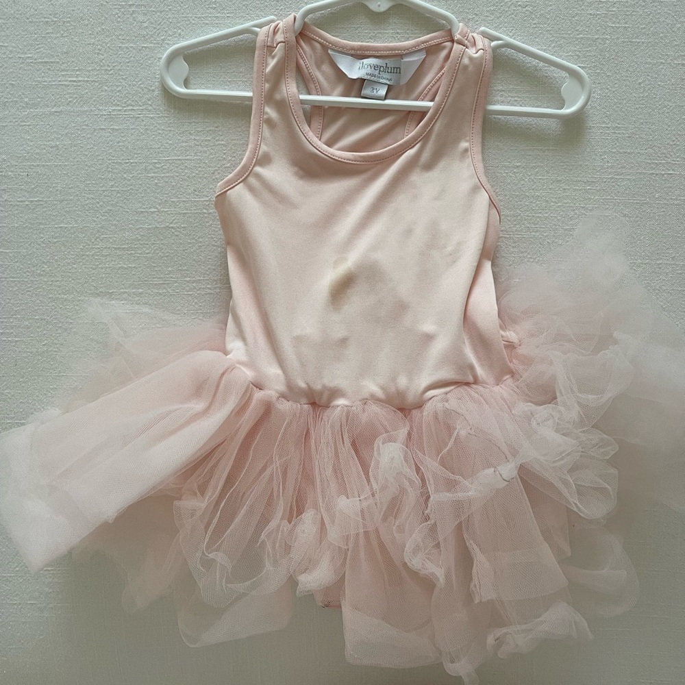 Brand I love plum tutu blush dress